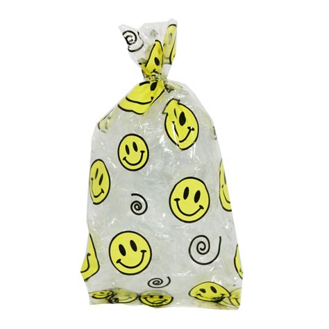 designer bag with smiley face|smiley face treat bags large.